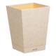 Corbeille à papier Rhodiarama, 20 litres, simili cuir, coloris beige,image 1