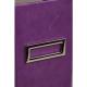 Porte-revues Rhodiarama, simili cuir, dos de 100, coloris violet,image 2