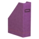 Porte-revues Rhodiarama, simili cuir, dos de 100, coloris violet,image 1