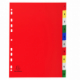Intercalaires 1-10 10 positions, format A4, en polypro souple, coloris assortis (6),image 1