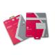 Boîte postale Pack'n Post 175x250x80 (format S), en carton simple cannelure, coloris rouge/gris,image 1