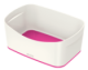 Bac de rangement MyBox Wow, 3 L, coloris blanc/rose métallique,image 1