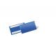 Boîte de 50 porte-étiquettes adhésifs, pour format 150x67 mm, bleu foncé,image 1