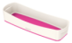 Bac de rangement long MyBox Wow, 1,5 L, coloris blanc/rose métallique,image 1