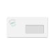 Enveloppe à fenêtre Smartprint 110x220/DL, 80 g/m², coloris blanc - boîte de 500,image 1