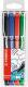 Etui de 4 stylos-feutres SENSOR M, tracé 0,7 mm, encre assorties, coloris assortis,image 1