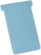Pack de 100 fiches T, indice 3 / 80 mm, 160 g/m², bleu,image 1
