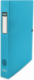 Boite à bouton pression Osmose 24x32, en PP translucide, dos de 40, coloris bleu turquoise,image 1