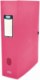 Boite à bouton pression Osmose 24x32, en PP translucide, dos de 80, coloris rose,image 1