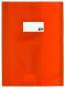 Protège-cahier grain cuir 21x29,7, PVC opaque 19/100e, coloris orange,image 1