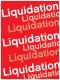 Affiche préimprimée Liquidation, format 60x80 cm,image 1