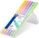 Etui de 6 surligneurs Triplus textsurfer 362, pointe ogive 1-4 mm, coloris pastels assortis,image 1