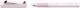 Stylo plume à cartouche Base M, droitier, encre bleue, coloris rose,image 1