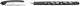 Stylo plume à cartouche Voyage M, encre bleue, coloris argent sur noir,image 1