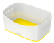 Bac de rangement MyBox Wow, 3 L, coloris blanc/jaune,image 1