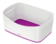Bac de rangement MyBox Wow, 3 L, coloris blanc/violet,image 1