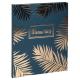 Livre d'Or Palma 22x27 cm, 100 pages, coloris bleu, tranche or,image 1