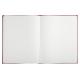 Livre d'Or Palma 22x27 cm, 100 pages, coloris rouge, tranche or,image 2