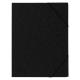 Chemise à élastique Carte lustrée, imprimée, coloris noir,image 1
