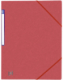 Chemise à élastique 3 rabats Top File+, carte relief, coloris rouge foncé,image 1