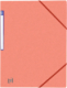 Chemise à élastique 3 rabats Top File+, carte relief, coloris corail,image 1