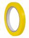 Ruban adhésif PVC 12mm x 66m, jaune, pour scelleuse de sacs,image 1