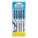 Blister de 5 stylos bille Brite Cap, pointe 0,7, encre bleue,image 1