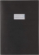 Protège-cahier 21x29,7, en papier recyclé 120 g/m², noir,image 1