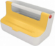 Boîte de rangement portable Cosy, en ABS, coloris jaune/gris clair,image 1