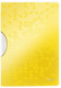 Chemise ColorClip A4 Wow, en polypro jaune clip blanc,image 1