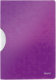 Chemise ColorClip A4 Wow, en polypro violet clip blanc,image 1