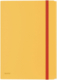 Chemise PP 3 rabats Cosy, avec élastique de fermeture, coloris jaune,image 1