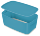 Boîte de rangement MyBox Cosy, 5 L, avec couvercle, coloris bleu,image 1