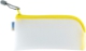 Sac à fermeture éclair Mesh Bags, 11x23/DL, EVA, jaune,image 1