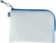Sac à fermeture éclair Mesh Bags, A5, EVA, bleu,image 1