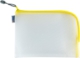 Sac à fermeture éclair Mesh Bags, A5, EVA, jaune,image 1