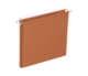 Boîte de 25 dossiers suspendus Défi A4, fond D15, en kraft orange,image 1