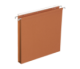 Boîte de 25 dossiers suspendus Défi A4, fond D30, en kraft orange,image 1