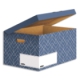 Container à archives Bankers Box Design Flip Top Maxi, coloris bleu,image 1