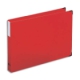 Classeur A3 paysage, 4 anneaux 30mm en D, carton rembordé PVC, coloris rouge,image 1