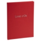 Livre d'Or 21x29,7 cm, 96 pages, coloris rouge,image 1