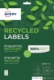 360 étiquettes recyclées Laser blanches, format 63,5 x 33,9 mm (15 feuilles / cdt),image 1