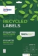 315 étiquettes recyclées Laser blanches, format 63,5 x 38,1 mm (15 feuilles / cdt),image 1