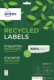 210 étiquettes recyclées Laser blanches, format 99,1 x 38,1 mm (15 feuilles / cdt),image 1