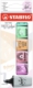 Etui de 6 surligneurs BOSS Mini Pastellove 2.0, pointe biseau 2-5 mm, couleurs assorties,image 1