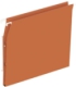 Boîte de 25 dossiers suspendus Défi Flex, pour armoire, A4 fond de 15 orange,image 1