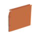 Boîte de 25 dossiers suspendus Medium A4, fond D15, en kraft orange,image 1
