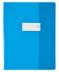 Protège-cahier Strong Line 17x22, en PVC 15/100e, coloris bleu translucide,image 1