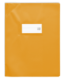Protège-cahier Strong Line 17x22, en PVC 15/100e, coloris orange,image 1