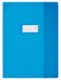 Protège-cahier Strong Line 24x32, en PVC 15/100e, coloris bleu translucide,image 1